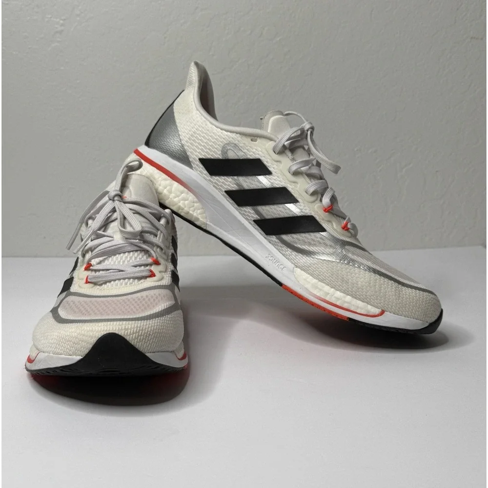 Adidas‎ Supernova + White Solar Red Sneaker Mens Size 13 Running Athletic Gym